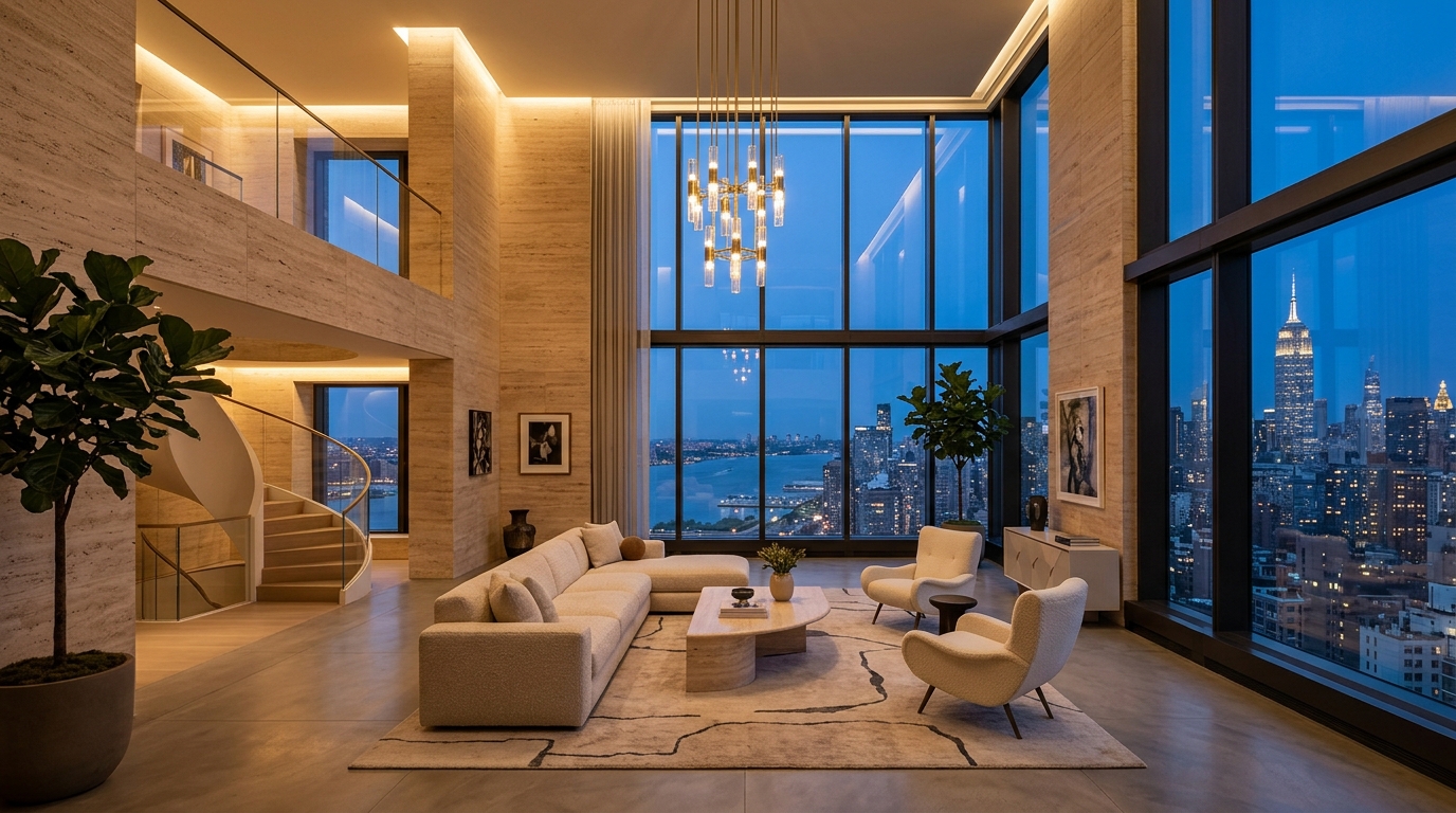 Modern Penthouse Living Space and Local Search Dominance