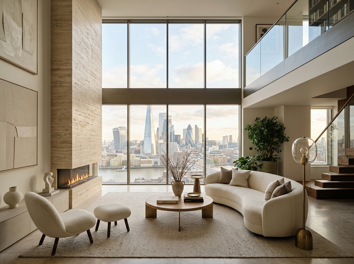 Luxury Penthouse Architecture and Digital Flagship Experience